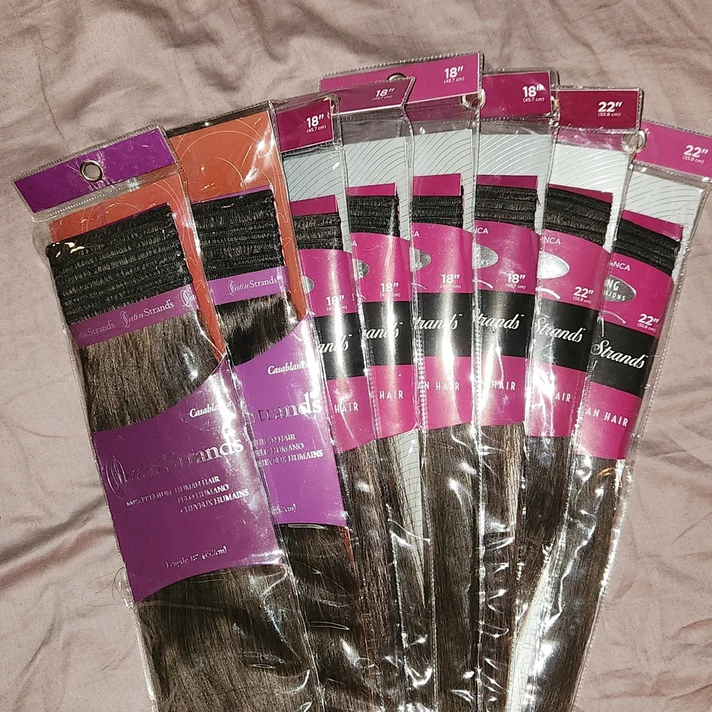 18" human hair extensions - Picture 1 of 6